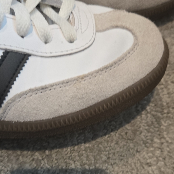 Adidas Samba White and Black Trainers Size 8 - Picture 9 of 16